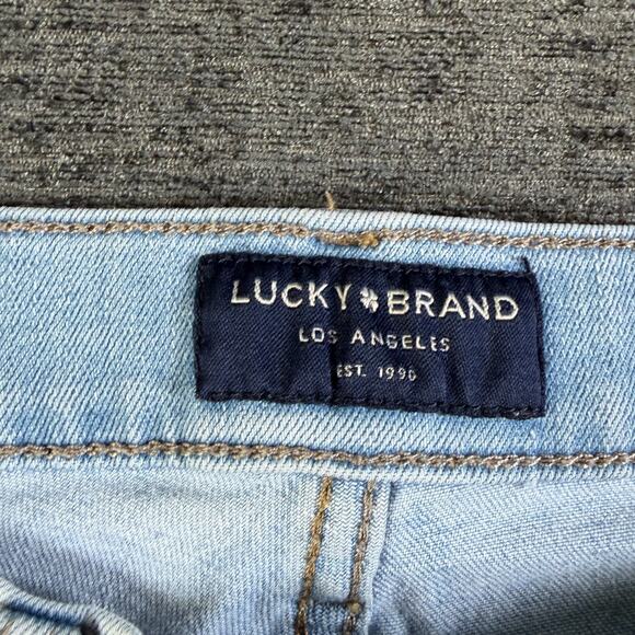 Lucky Brand Womens Jeans Size 10 Midrise Skinny Ava Raw Hem - Picture 9 of 9